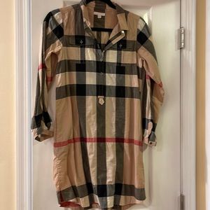 Burberry shirt dress size 14Y